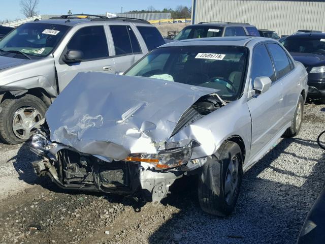 1HGCG16582A026846 - 2002 HONDA ACCORD EX SILVER photo 2