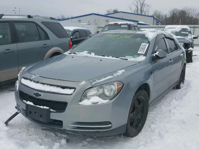 1G1ZH57BX84265865 - 2008 CHEVROLET MALIBU 1LT BLUE photo 2