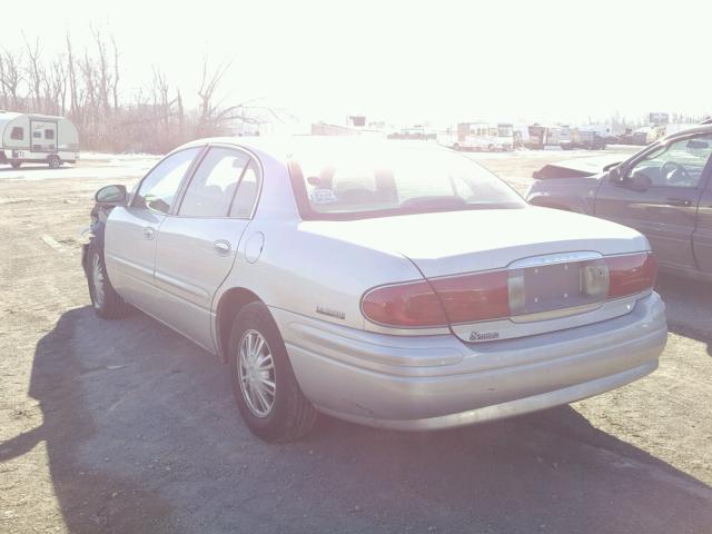 1G4HP54K424179898 - 2002 BUICK LESABRE CU SILVER photo 3