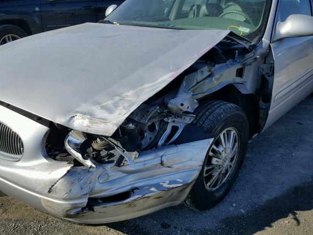 1G4HP54K424179898 - 2002 BUICK LESABRE CU SILVER photo 9