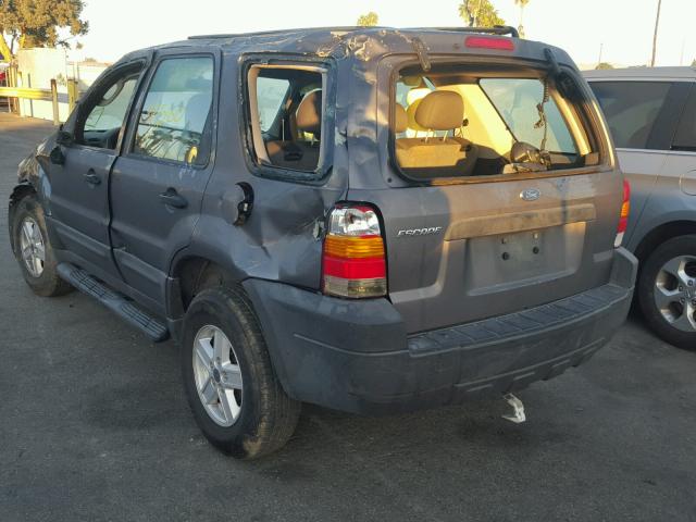 1FMCU02Z96KB57953 - 2006 FORD ESCAPE XLS GRAY photo 3