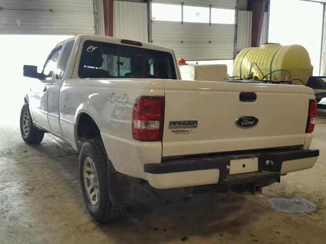 1FTLR4FE0BPA52834 - 2011 FORD RANGER SUP WHITE photo 3