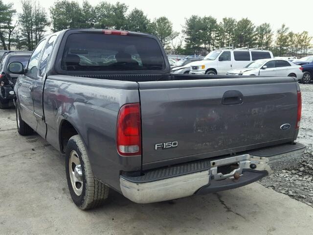 2FTRX17W43CA58869 - 2003 FORD F150 GRAY photo 3