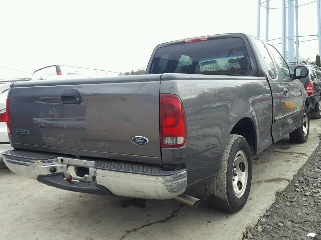 2FTRX17W43CA58869 - 2003 FORD F150 GRAY photo 4