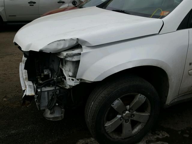 2CKDL63F776019411 - 2007 PONTIAC TORRENT WHITE photo 9