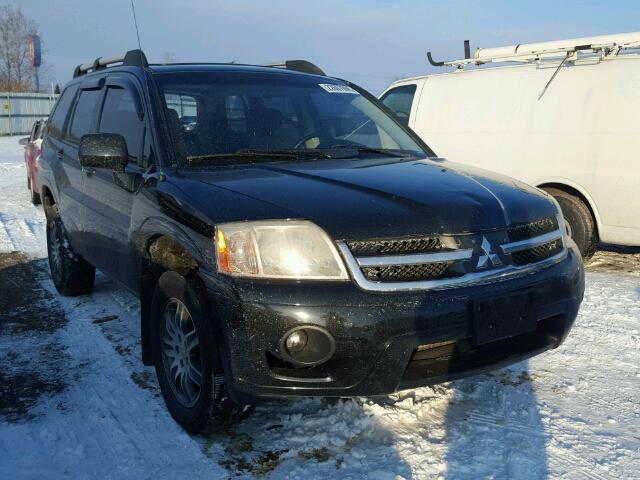 4A4MN31S17E078541 - 2007 MITSUBISHI ENDEAVOR S BLACK photo 1