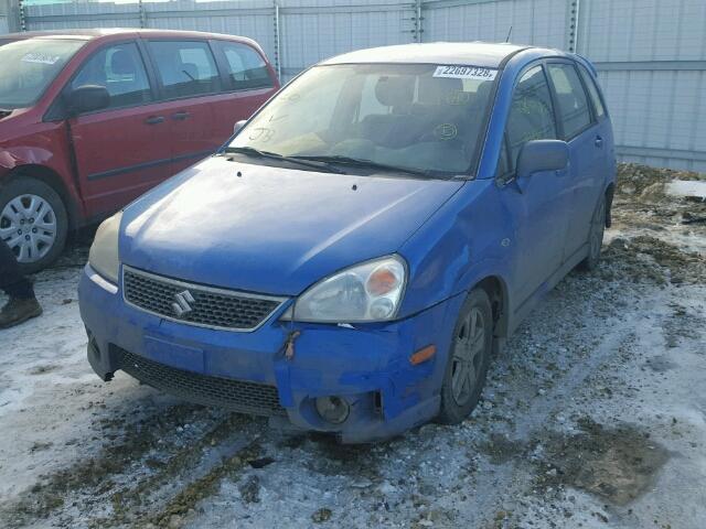 JS2RC61H165352592 - 2006 SUZUKI AERIO PREM BLUE photo 2