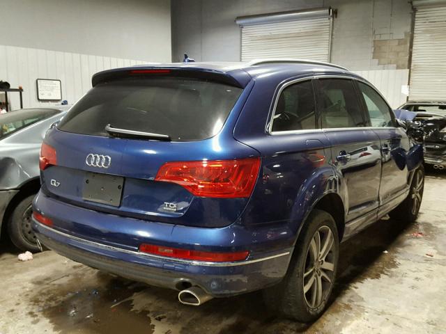 WA1VMAFE6FD027623 - 2015 AUDI Q7 TDI BLUE photo 4