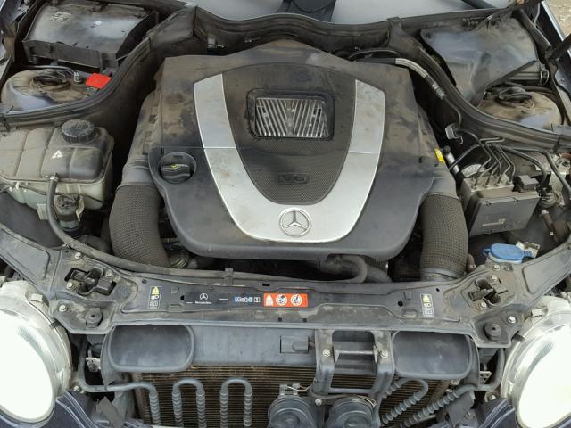 WDBRF52H77F891626 - 2007 MERCEDES-BENZ C 230 BLUE photo 7