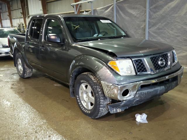 1N6AD07U66C408699 - 2006 NISSAN FRONTIER C GRAY photo 1