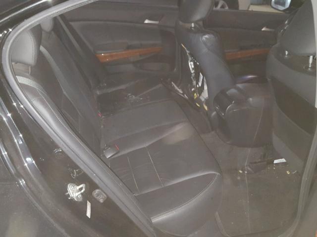 1HGCP2F80CA091420 - 2012 HONDA ACCORD EXL BLACK photo 6