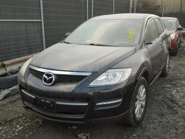 JM3TB38V780157259 - 2008 MAZDA CX-9 BLACK photo 2