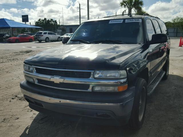 1GNEC16Z86J151879 - 2006 CHEVROLET SUBURBAN C BLACK photo 2