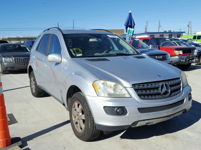 4JGBB86E46A047129 - 2006 MERCEDES-BENZ ML 350 SILVER photo 1