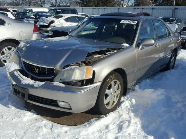 JH4KA96562C012327 - 2002 ACURA 3.5RL GOLD photo 2