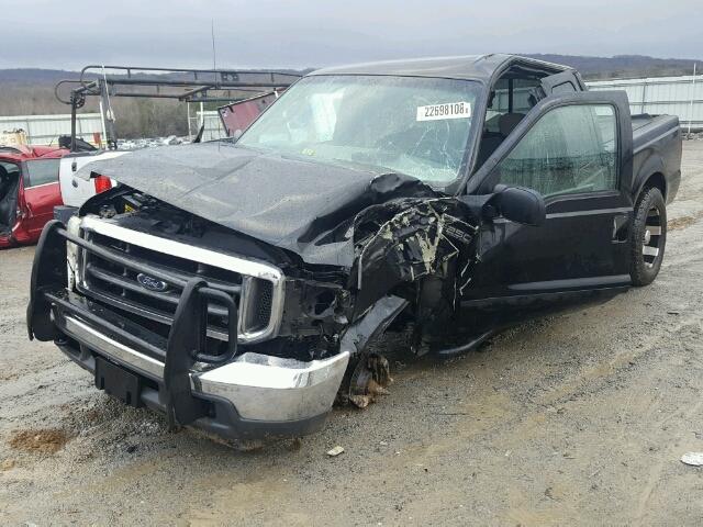 1FTNX20LX3EA87873 - 2003 FORD F250 SUPER BLACK photo 2