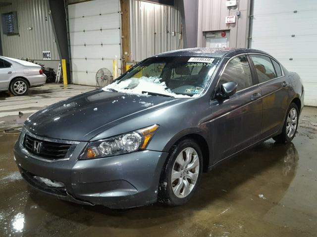 1HGCP26808A134483 - 2008 HONDA ACCORD EXL GRAY photo 2