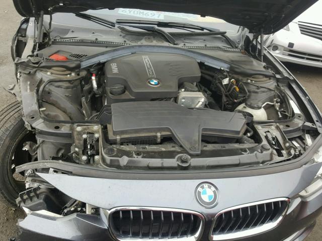 WBA3B3C50DF540562 - 2013 BMW 328 XI GRAY photo 7