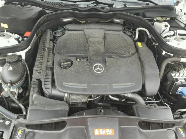 WDDHF5KB8DA669801 - 2013 MERCEDES-BENZ E 350 WHITE photo 7