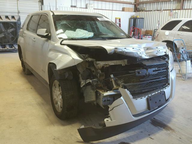 2GKALMEK1C6311739 - 2012 GMC TERRAIN SL SILVER photo 1