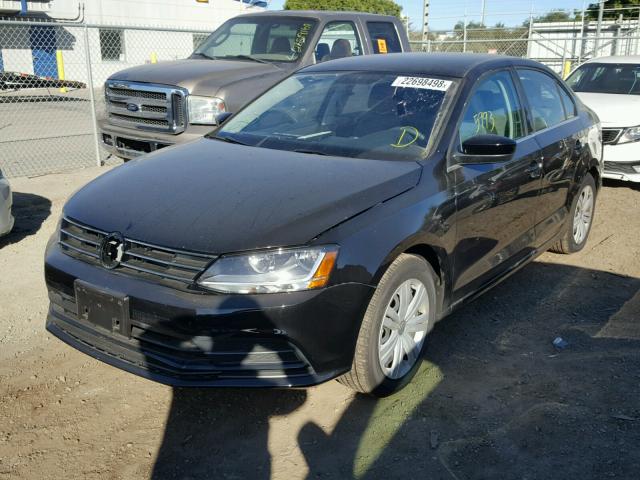3VW2B7AJ6HM327527 - 2017 VOLKSWAGEN JETTA S 黑色 照片 2