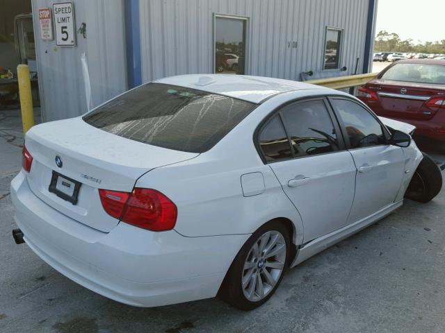 WBAPH7C54BE851101 - 2011 BMW 328 I WHITE photo 4