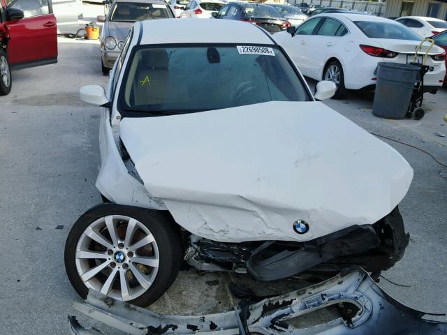 WBAPH7C54BE851101 - 2011 BMW 328 I WHITE photo 9