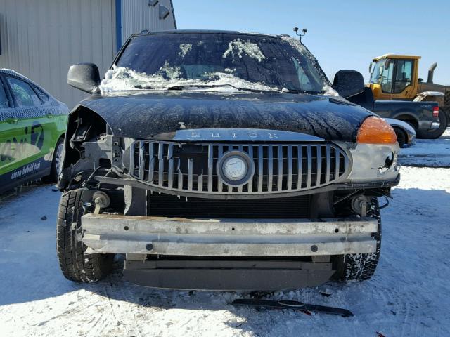 3G5DA03EX2S545258 - 2002 BUICK RENDEZVOUS TWO TONE photo 9