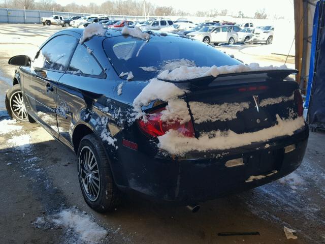 1G2AL15F877249229 - 2007 PONTIAC G5 BLACK photo 3