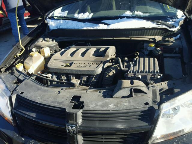 1B3CC4FB8AN178927 - 2010 DODGE AVENGER SX BLACK photo 7