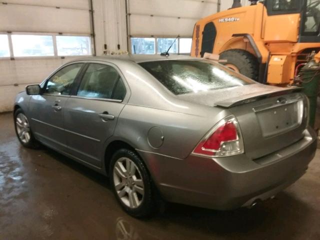 3FAHP08148R200084 - 2008 FORD FUSION SEL SILVER photo 3