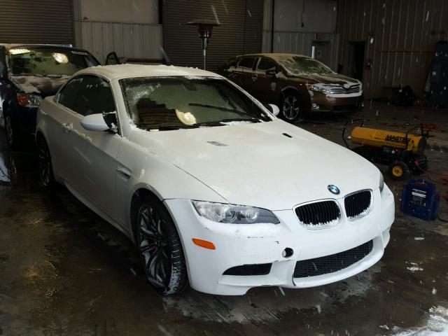 WBSDX9C57BE584355 - 2011 BMW M3 WHITE photo 1