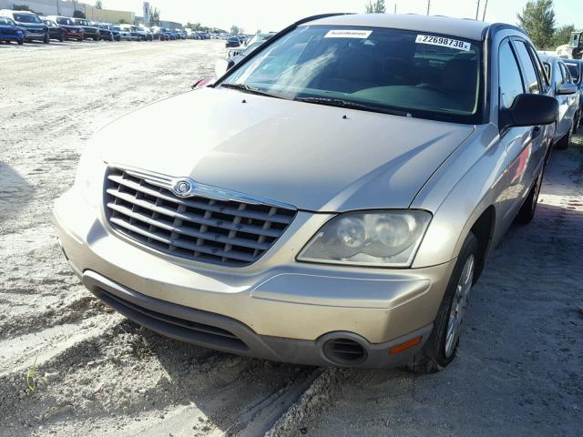 2A4GM48446R882381 - 2006 CHRYSLER PACIFICA BEIGE photo 2