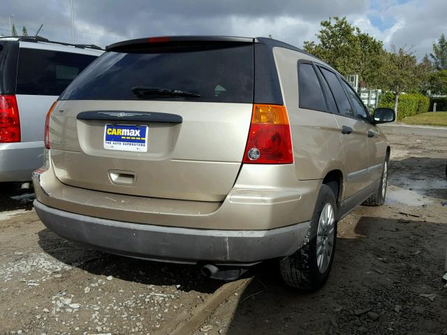 2A4GM48446R882381 - 2006 CHRYSLER PACIFICA BEIGE photo 4