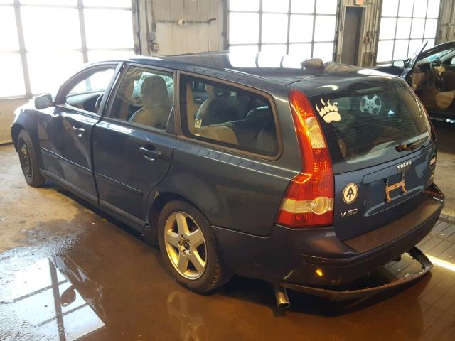 YV1MJ682562174435 - 2006 VOLVO V50 T5 BLUE photo 3