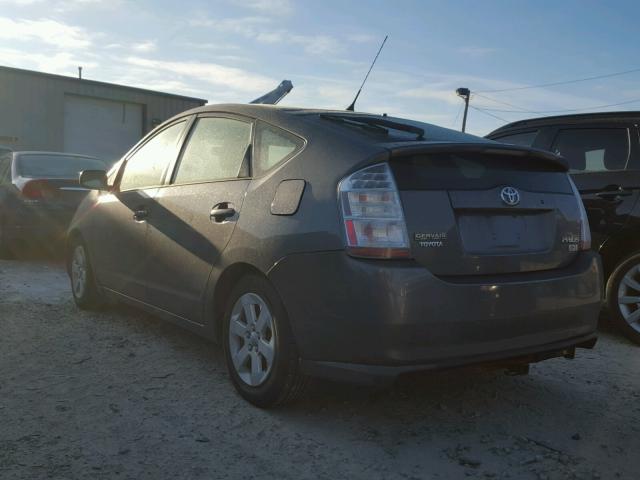 JTDKB20U263195060 - 2006 TOYOTA PRIUS GRAY photo 3