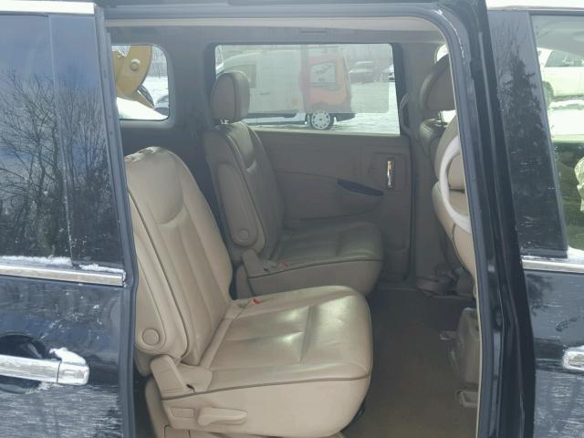 JN8AE2KP2D9060069 - 2013 NISSAN QUEST S BLACK photo 6