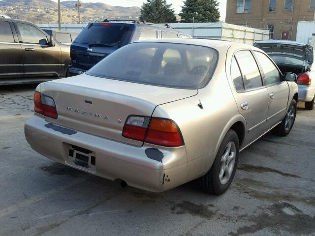 JN1CA21D6ST020295 - 1995 NISSAN MAXIMA GLE GOLD photo 4