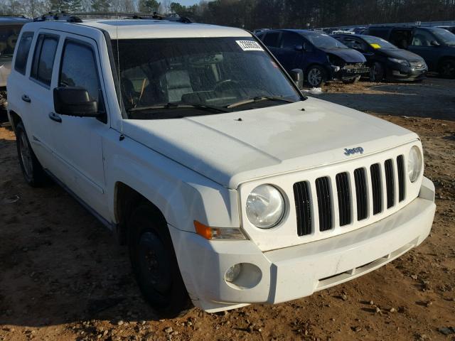 1J8FT48W57D352410 - 2007 JEEP PATRIOT LI WHITE photo 1