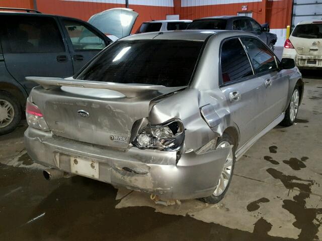 JF1GD79696G500568 - 2006 SUBARU IMPREZA SILVER photo 4