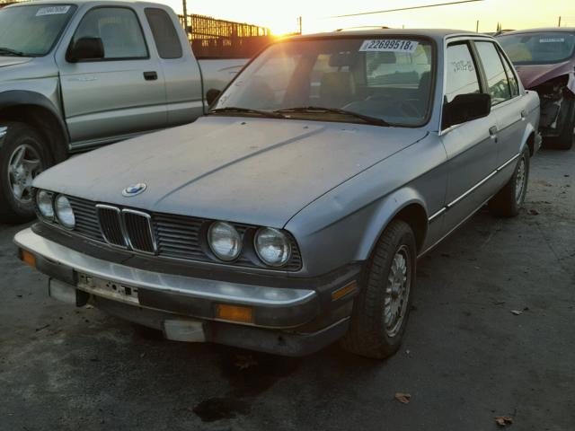 WBAAE6402H8820626 - 1987 BMW 325 E AUTO GRAY photo 2