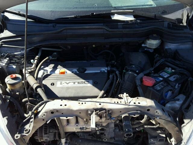 5J6RE387X9L025232 - 2009 HONDA CR-V EXL SILVER photo 7