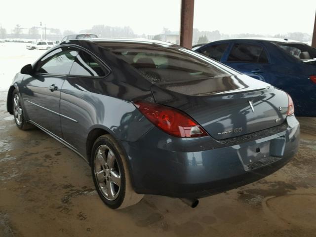 1G2ZH158464195045 - 2006 PONTIAC G6 GT BLUE photo 3