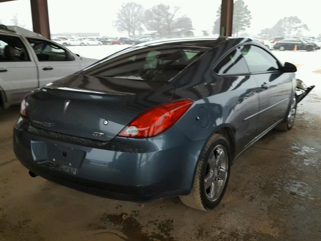 1G2ZH158464195045 - 2006 PONTIAC G6 GT BLUE photo 4