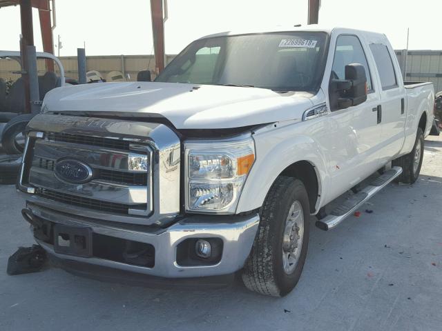 1FT7W2A64GEB02698 - 2016 FORD F250 SUPER WHITE photo 2