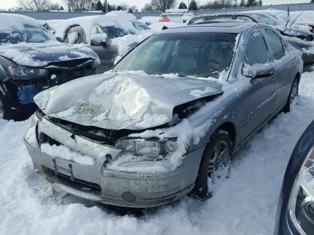 YV1RS592482681809 - 2008 VOLVO S60 2.5T SILVER photo 2