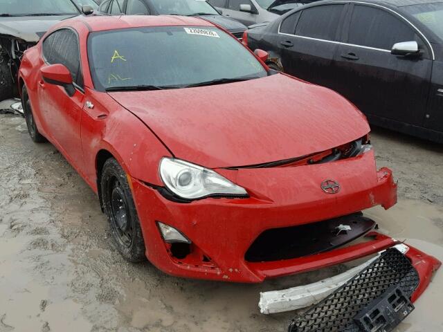 JF1ZNAA13D2729745 - 2013 TOYOTA SCION FR-S წითელი ფოტო 1