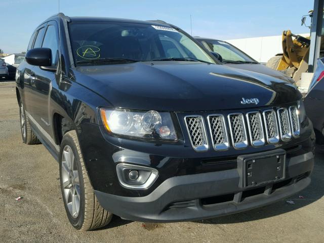 1C4NJCCB7ED625027 - 2014 JEEP COMPASS LI BLACK photo 1