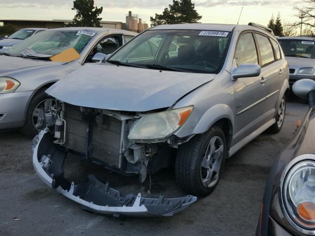 5Y2SL65836Z429719 - 2006 PONTIAC VIBE SILVER photo 2