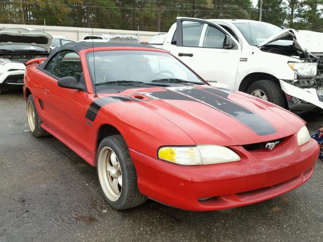 1FAFP45X6WF248431 - 1998 FORD MUSTANG GT RED photo 1